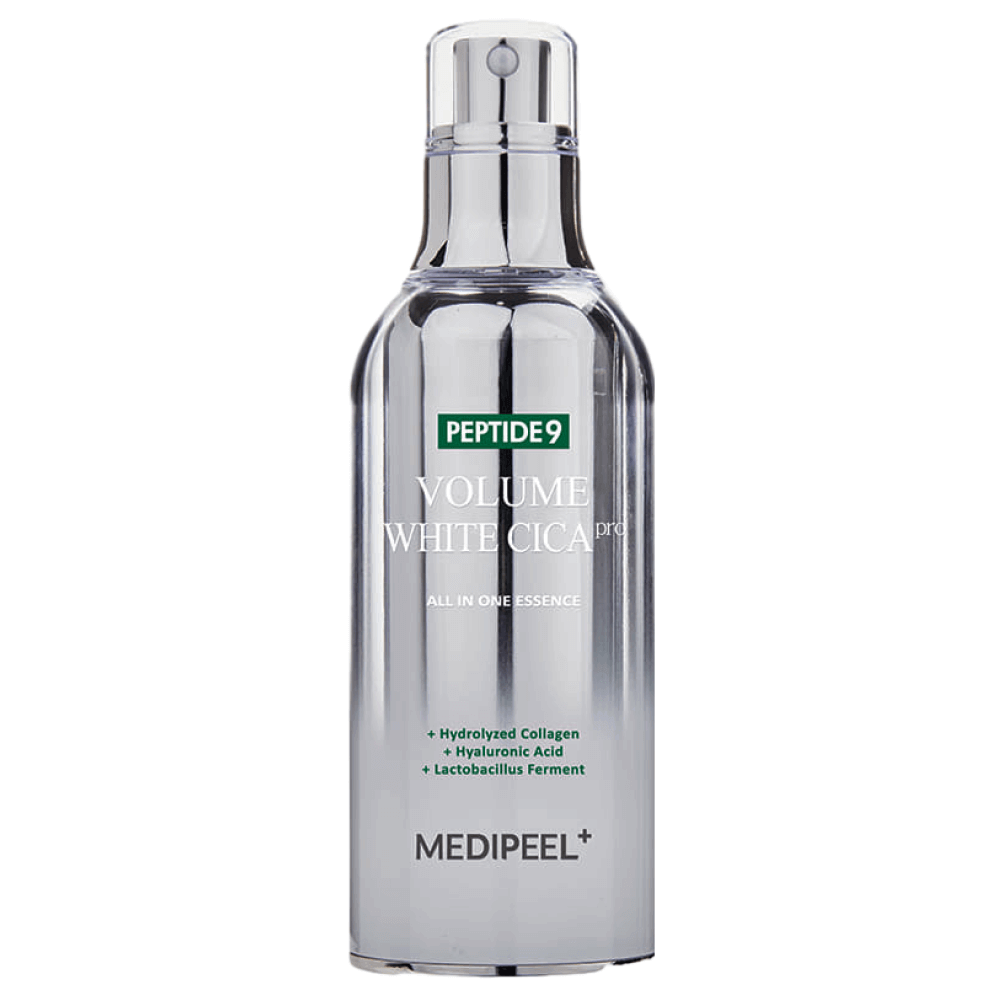 Охлаждающая кислородная эссенция для ровного тона MEDIPEEL Peptide 9 Volume White Cica Essence PRO