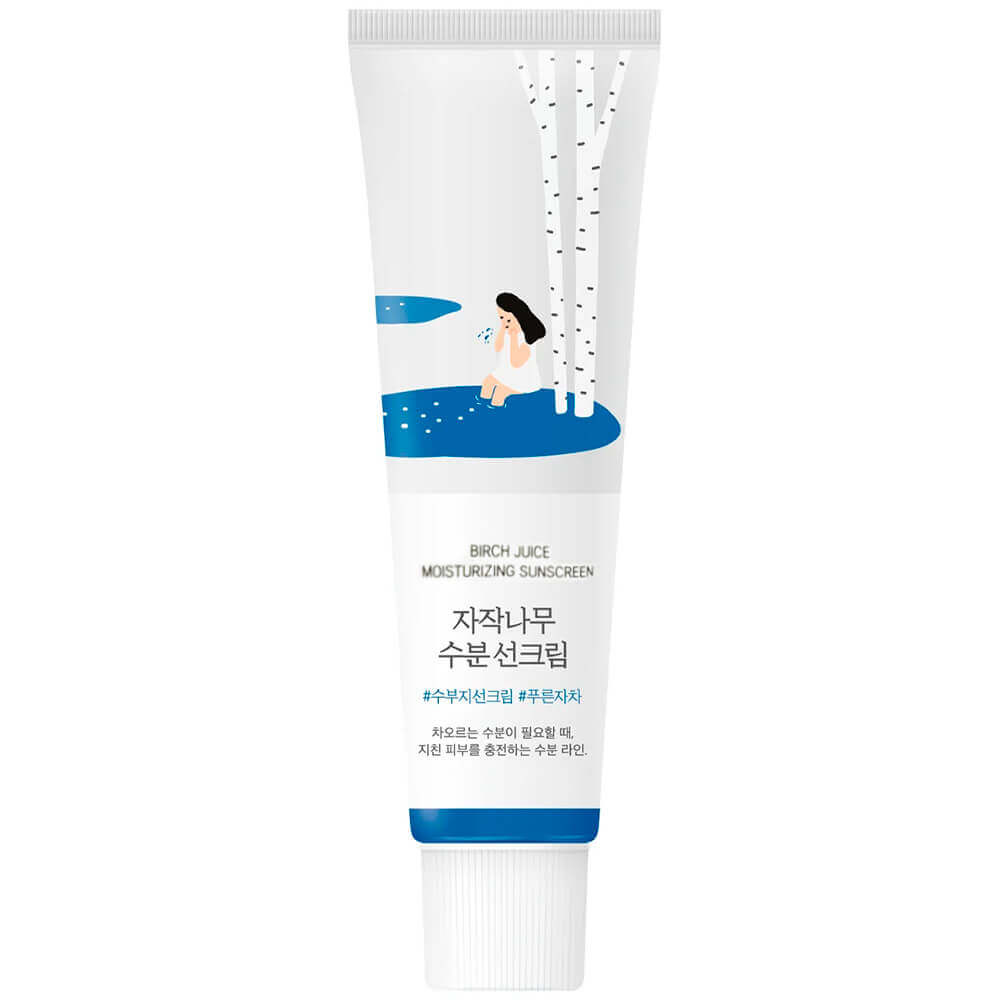 Солнцезащитный стик с березовым соком Round Lab Birch Juice Moisturizing Sun Stick SPF50+ PA++++