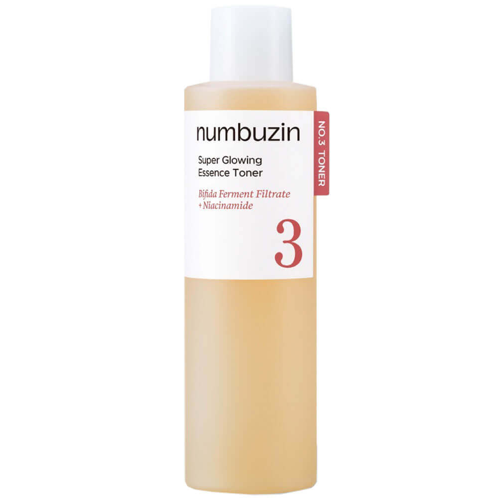 Выравнивающий тонер-эссенция для гладкости и сияния кожи numbuzin No.3 Super Glowing Essence Toner 200 мл