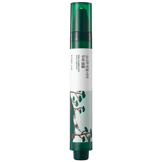 Успокаивающая ампула для кожи головы Round Lab Pine Calming Cica Scalp Ampoule
