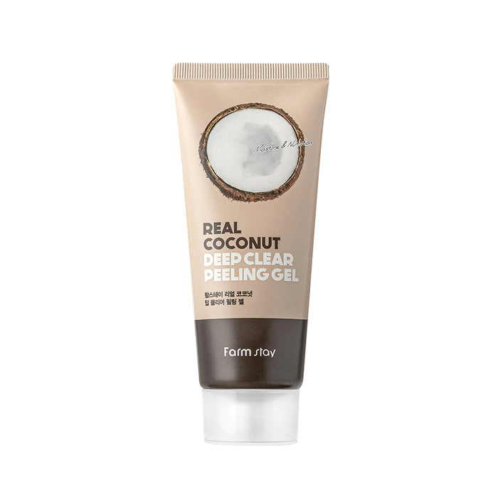[1+1] Farmstay Real Coconut Deep Clear Пилинг-гель