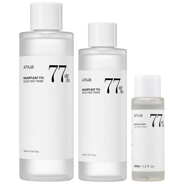 Успокаивающий тоник на основе хауттюйнии Anua Heartleaf 77% Soothing Toner 250 мл