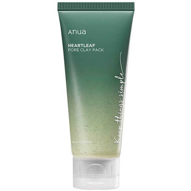 Глиняная маска для очищения пор с хауттюйнией Anua Heartleaf Pore Clay Pack