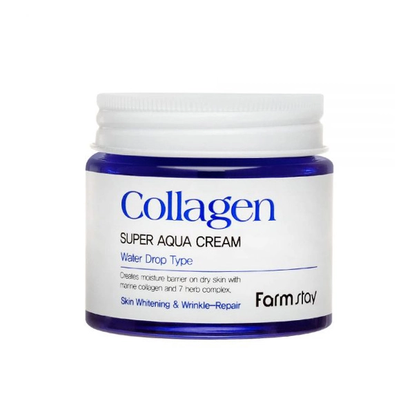 Увлажняющий крем с коллагеном FarmStay Collagen Super Aqua Cream