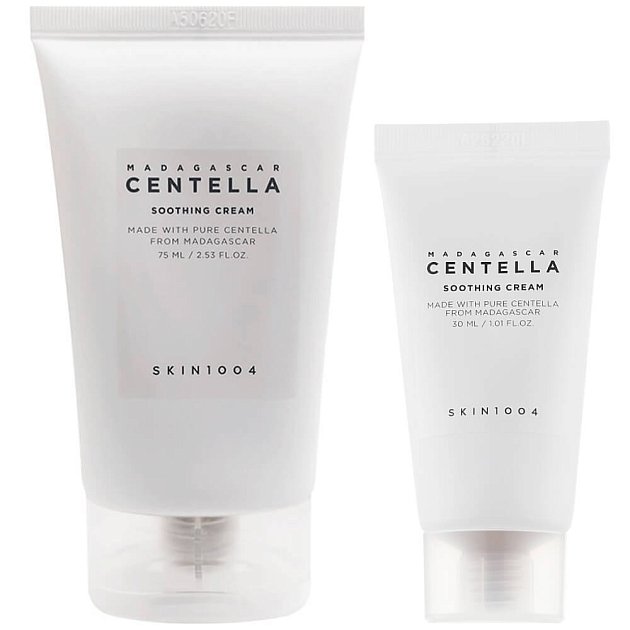 Охлаждающий защитный крем с центеллой SKIN1004 Madagascar Centella Soothing Cream 75 мл