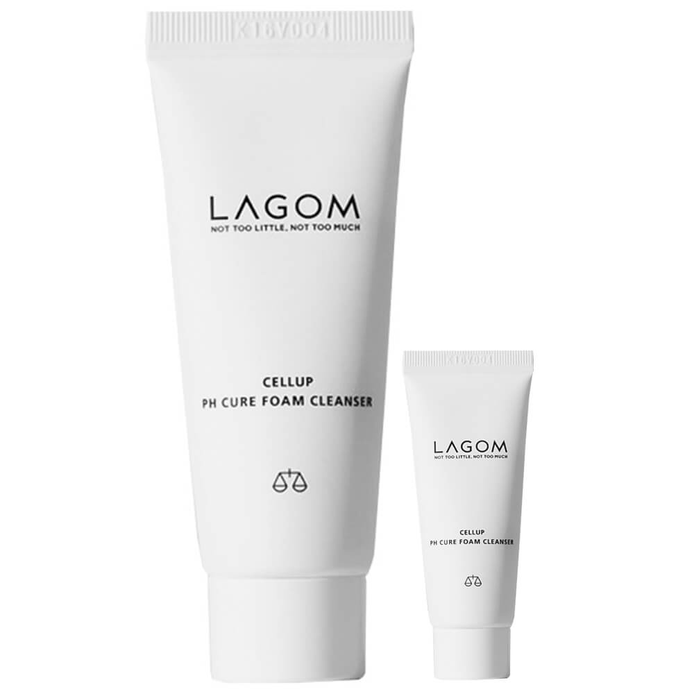 Увлажняющая слабокислотная пенка для умывания Lagom Cellup Ph Cure Foam Cleanser 120 мл