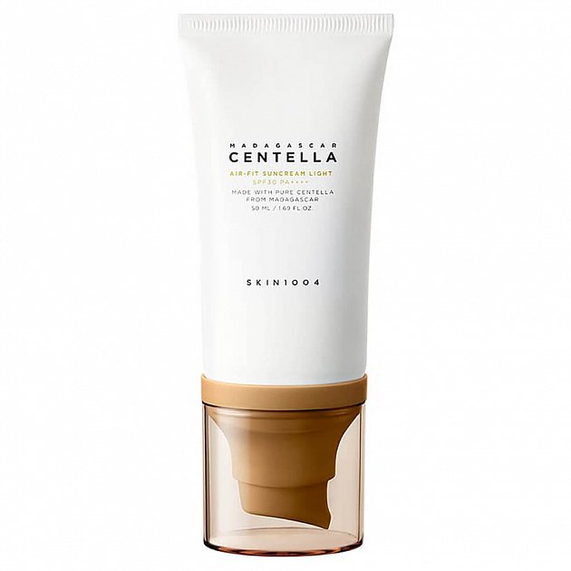 Солнцезащитный крем с центеллой SKIN1004 Madagascar Centella Air-Fit Suncream Light SPF30 PA++++