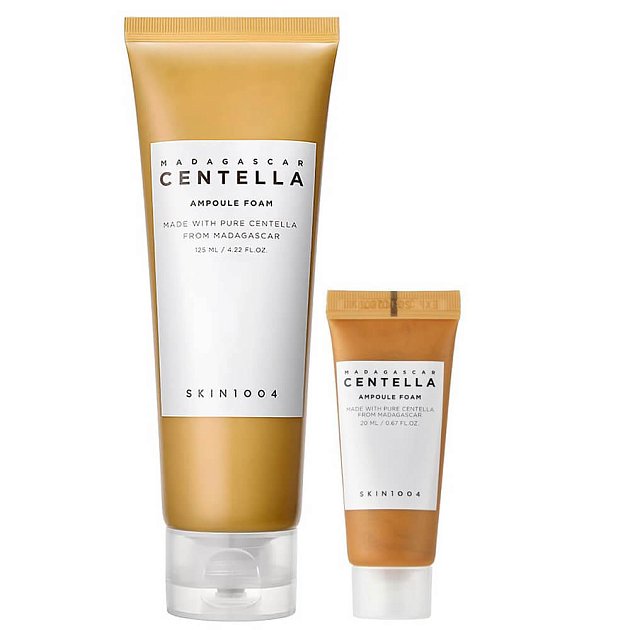 Успокаивающая пенка для умывания с центеллой SKIN1004 Madagascar Centella Ampoule Foam 125 мл