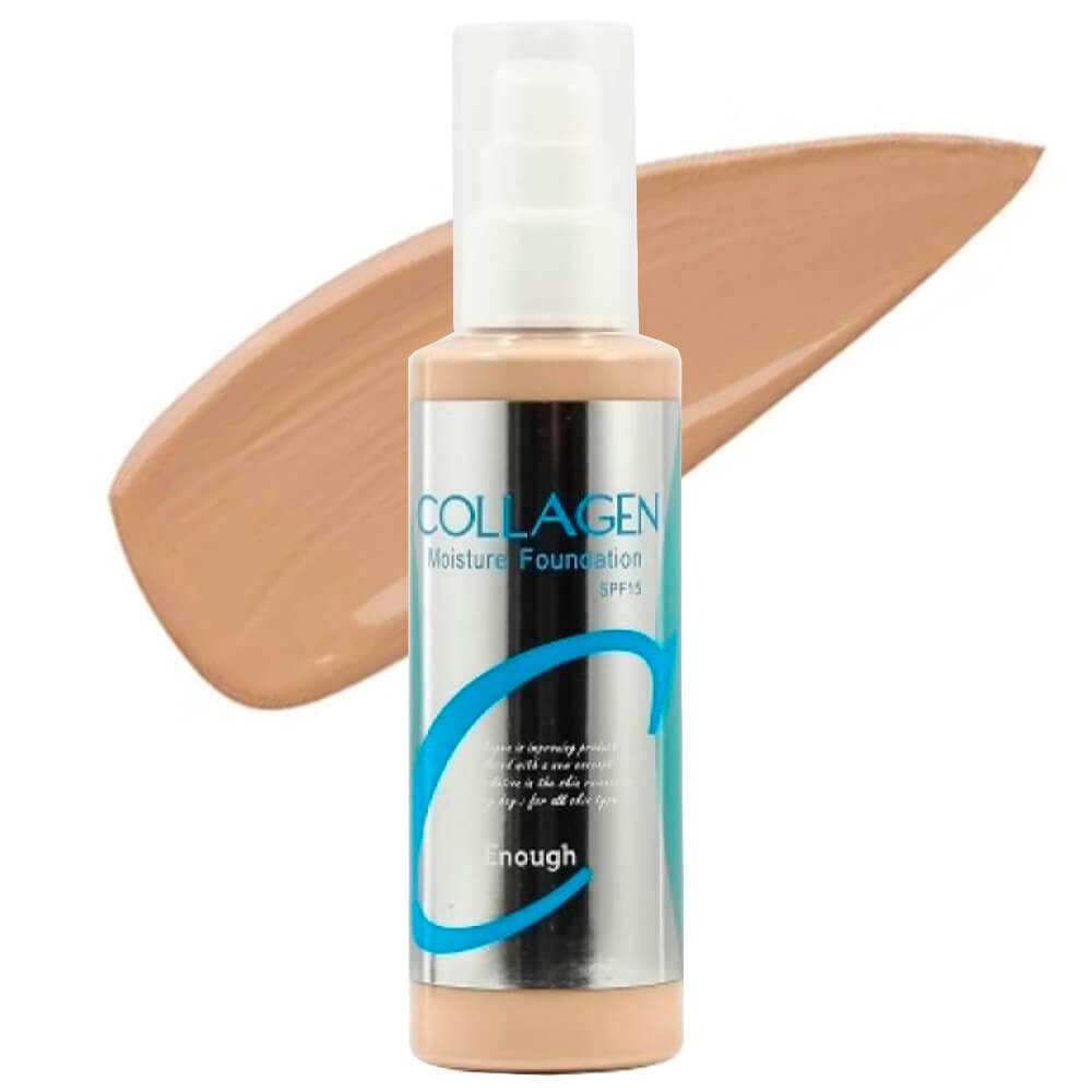 Увлажняющий тональный крем с коллагеном Enough Collagen Moisture Foundation SPF 15