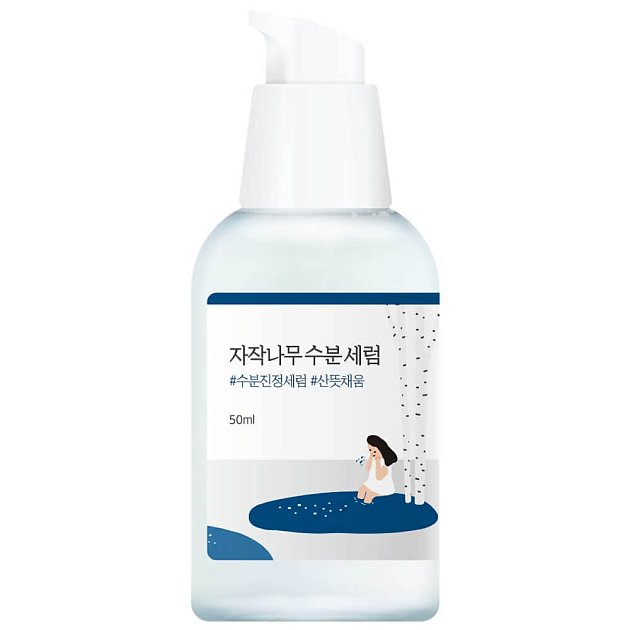 Увлажняющая сыворотка с берёзовым соком Round Lab Birch Juice Moisturizing Serum