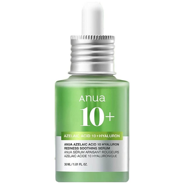 Сыворотка с азелаиновой кислотой Anua Azelaic Acid 10 Hyaluron Redness Soothing Serum