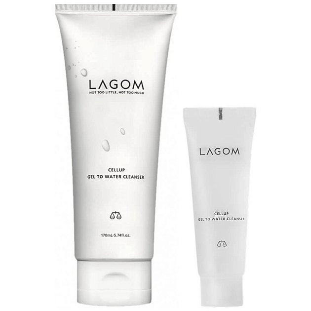 Гель с мочевиной для деликатного умывания Lagom Cellup Gel To Water Cleanser 170 мл