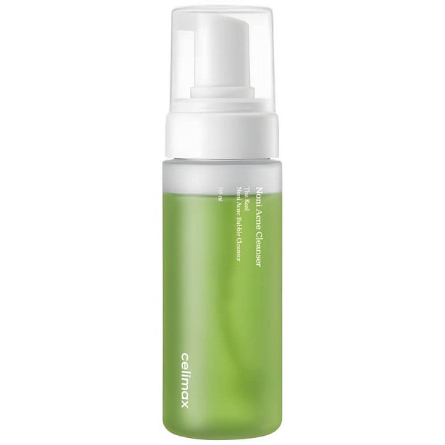 Кислородная пенка с экстрактом нони Celimax The Real Noni Acne Bubble Cleanser