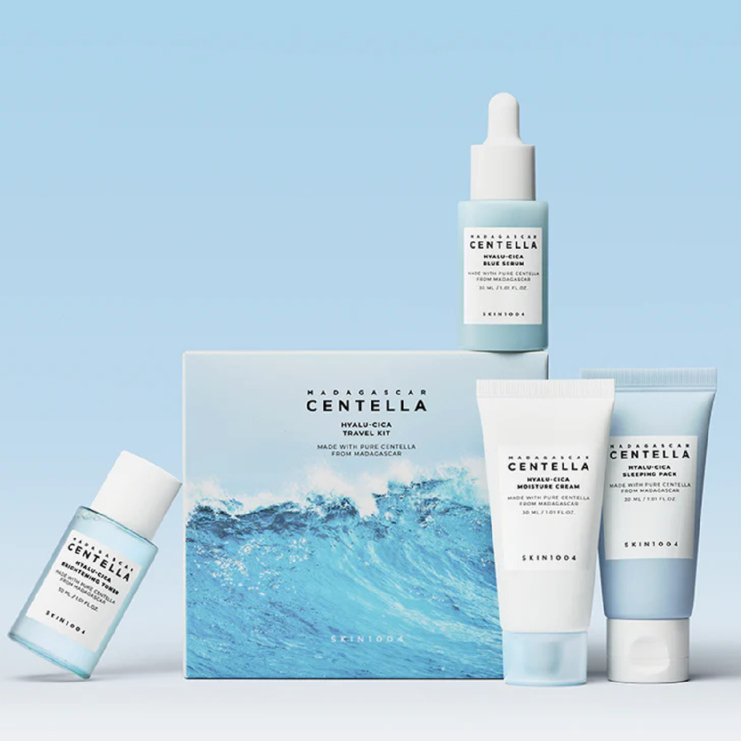 SKIN1004 Madagascar Centella Hyalu-Cica Travel Kit Набор миниатюр для лица