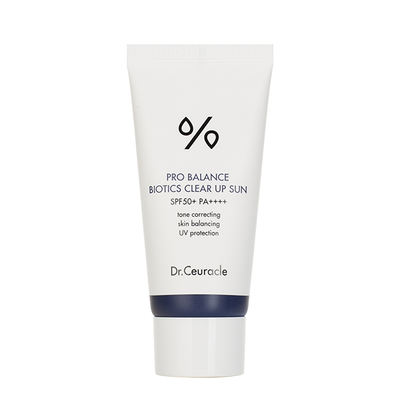 Dr.Ceuracle Pro Balance Biotics Clear Up Sun Солнцезащитный крем с пробиотиками,